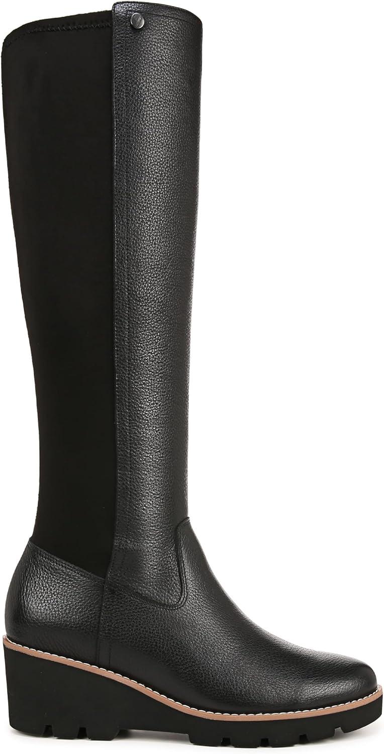 image:imageVionic womens Ashland High Shaft BootsBlack Wide Calf Leather