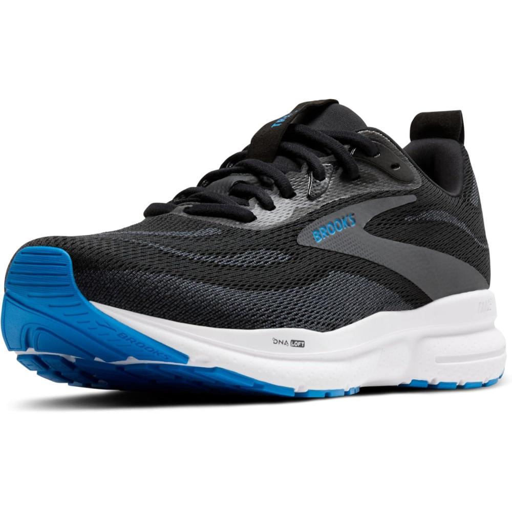 image:imageBrooks Mens Trace 4 Neutral Running ShoeBlackEbonyCloissonne