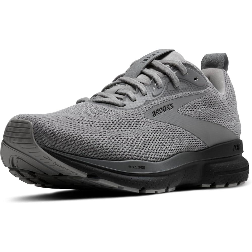 image:imageBrooks Mens Trace 4 Neutral Running ShoeGreyBlackEbony