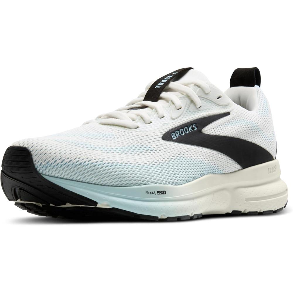 image:imageBrooks Mens Trace 4 Neutral Running ShoeGreyWinterskyBlack