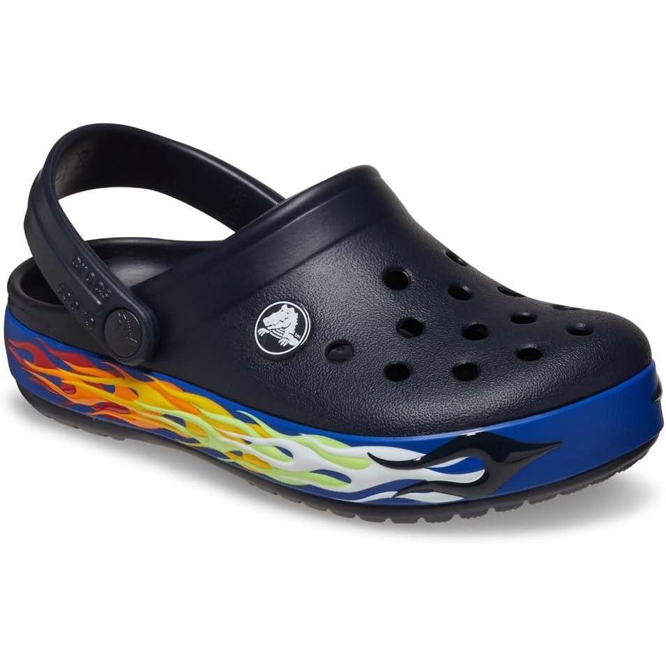 image:imageCrocs UnisexChild Crocband Cars Lightning McQueen Clogs Light Up ShoesDeep Navy