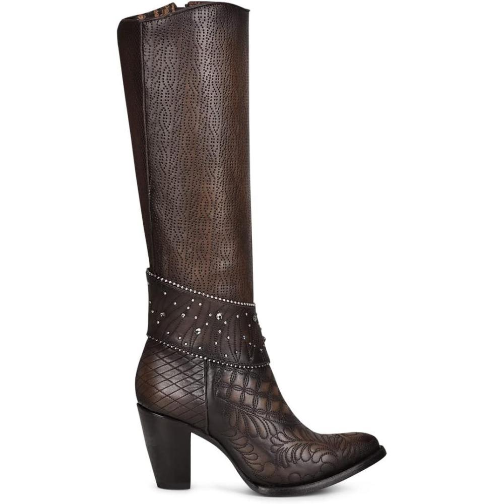 image:imageCuadra Womens Tall Boot in Bovine Leather BrownBrown