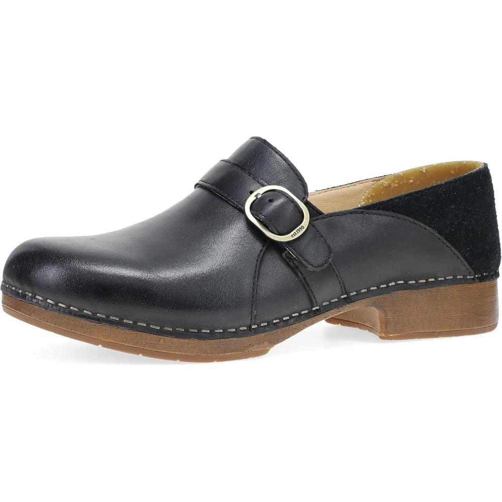 image:imageDansko Womens Loafer Clog Margaret ClosedBack SlipOn with Classic Hardware Low Profile Design ampamp AllDay ComfortBlack