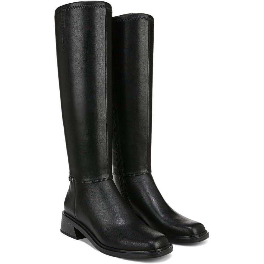 image:imageFranco Sarto Womens Geralyn High Shaft Boots FashionBlack Faux Leather