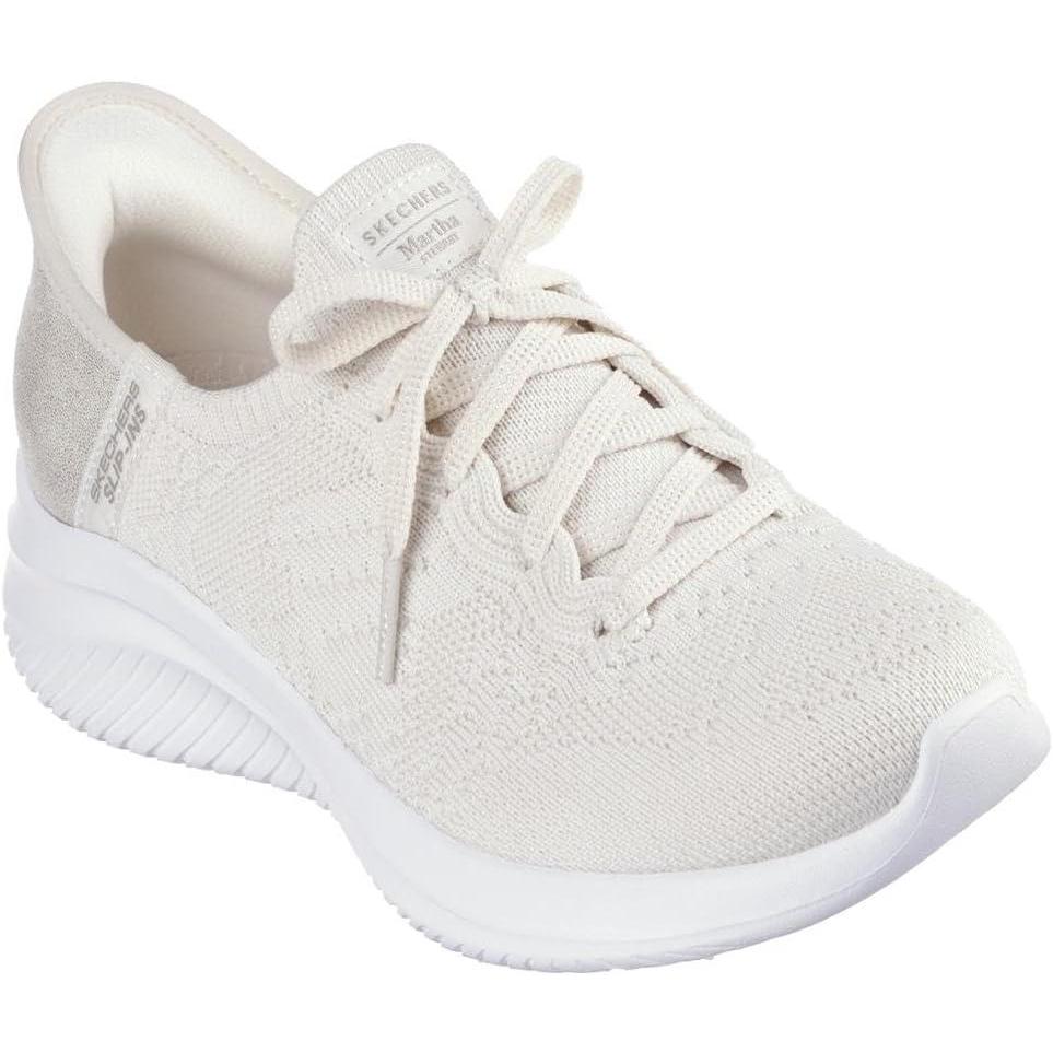 image:imageSkechers Womens Martha Stewart Ultra Flex 30Back on Track Hands Free SlipinsOff Whiteofwt
