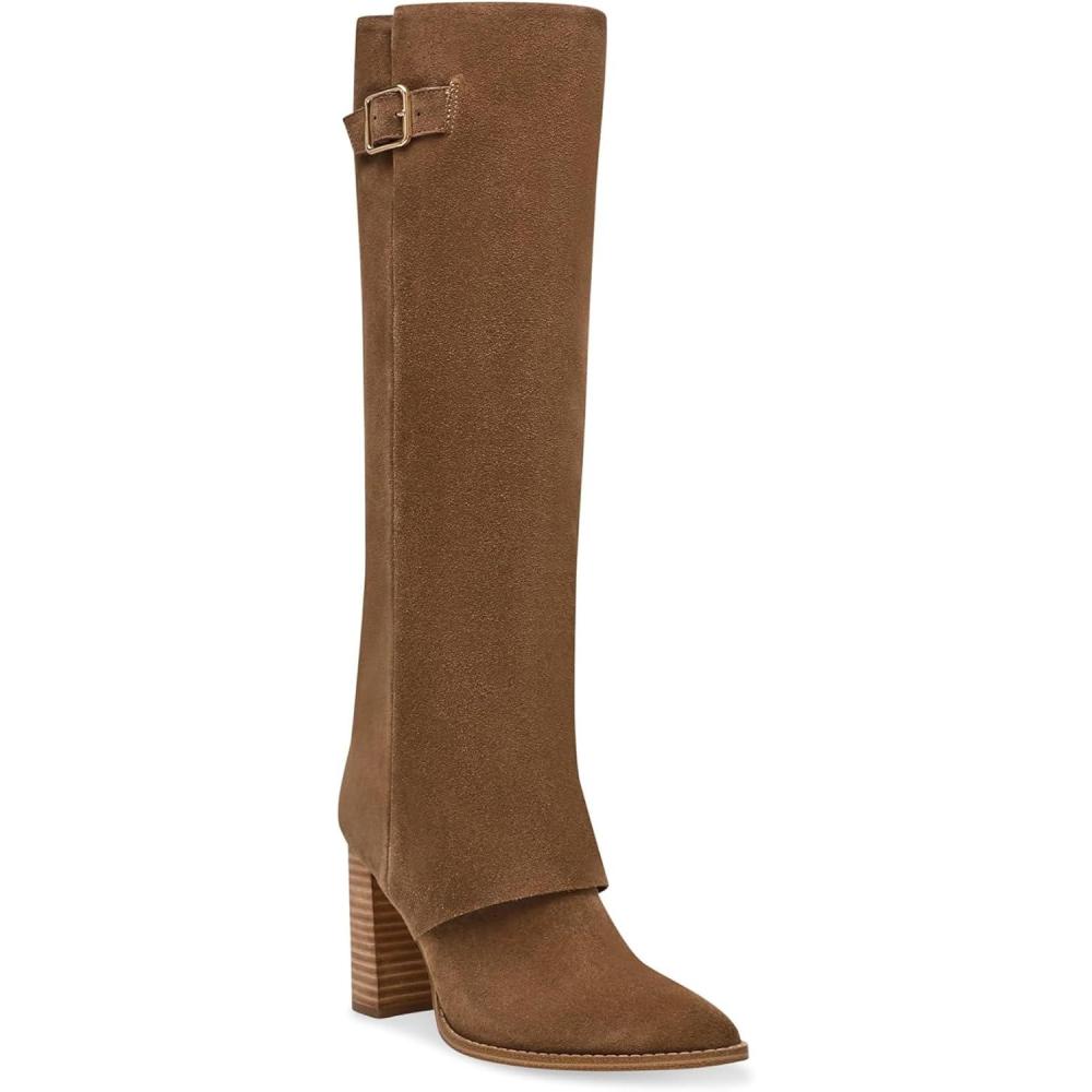image:imageSteve Madden Womens Brailey Knee High BootTaupe Suede