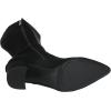 Anne Klein Women’s Brenice Fashion Boot(Black Suede)