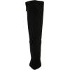 Anne Klein Women’s Brenice Fashion Boot(Black Suede)