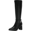 Anne Klein Women’s Brenice Fashion Boot(Black)