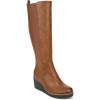 Toffee Brown Smooth Wide Calf