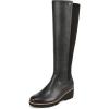 Black Wide Calf Leather