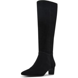 Blondo Women’s Stella-wc Mid Calf Boot(Black Sued)