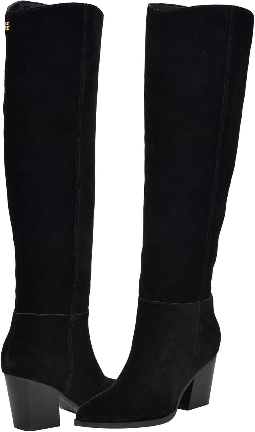 image:imageGuess Womens Dolita Knee High BootBlack Suede 001