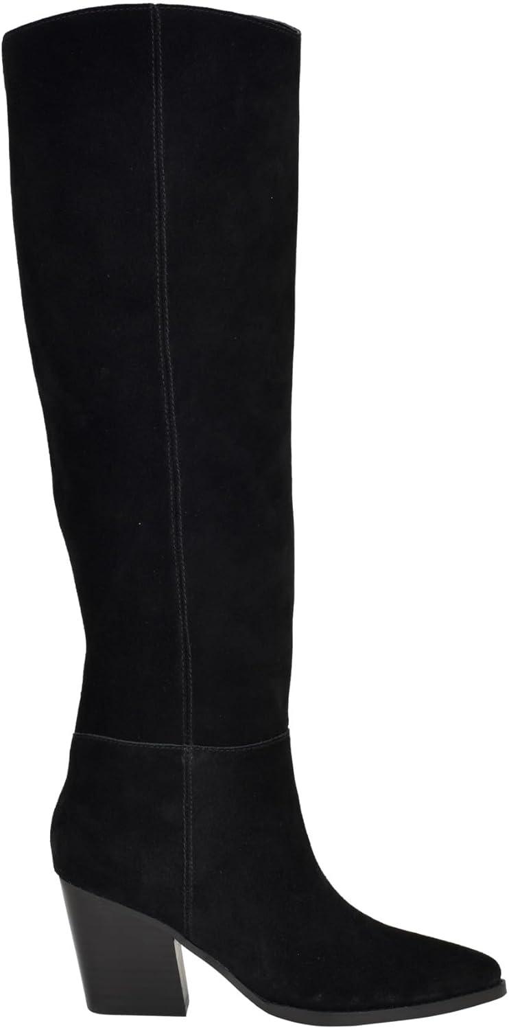 image:imageGuess Womens Dolita Knee High BootBlack Suede 001