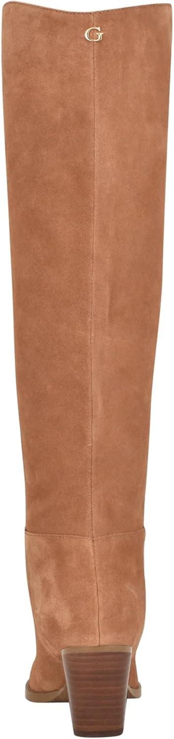 image:imageGuess Womens Dolita Knee High BootLight Brown