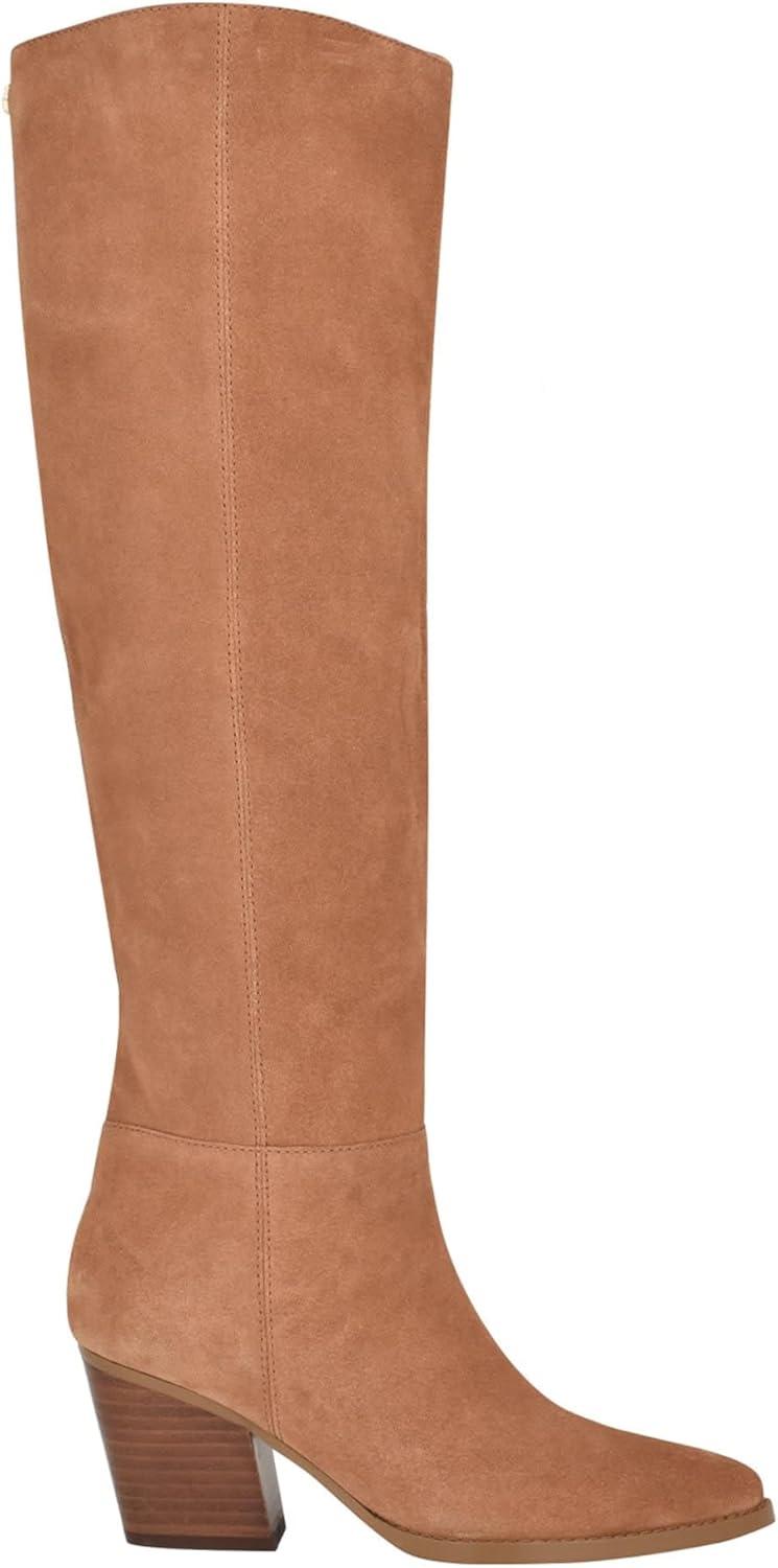 image:imageGuess Womens Dolita Knee High BootLight Brown
