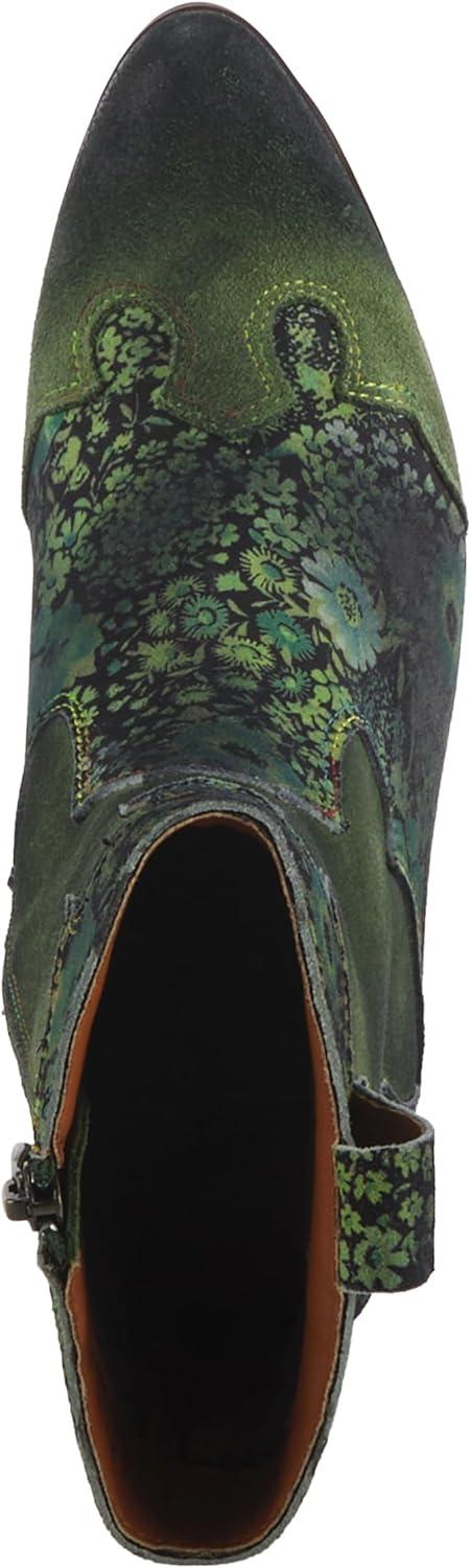 image:imageLArtiste by Spring Step womens Lady LuckWestern BootGreen Multi Suede