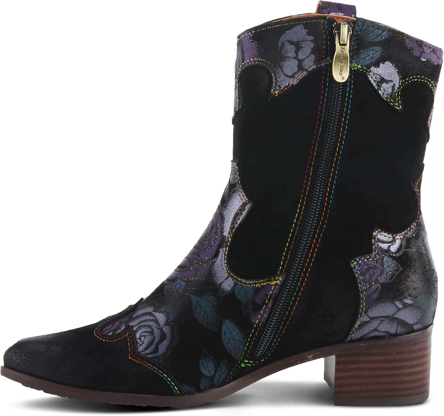 image:imageLArtiste by Spring Step womens Lady LuckWestern BootPurple Multi