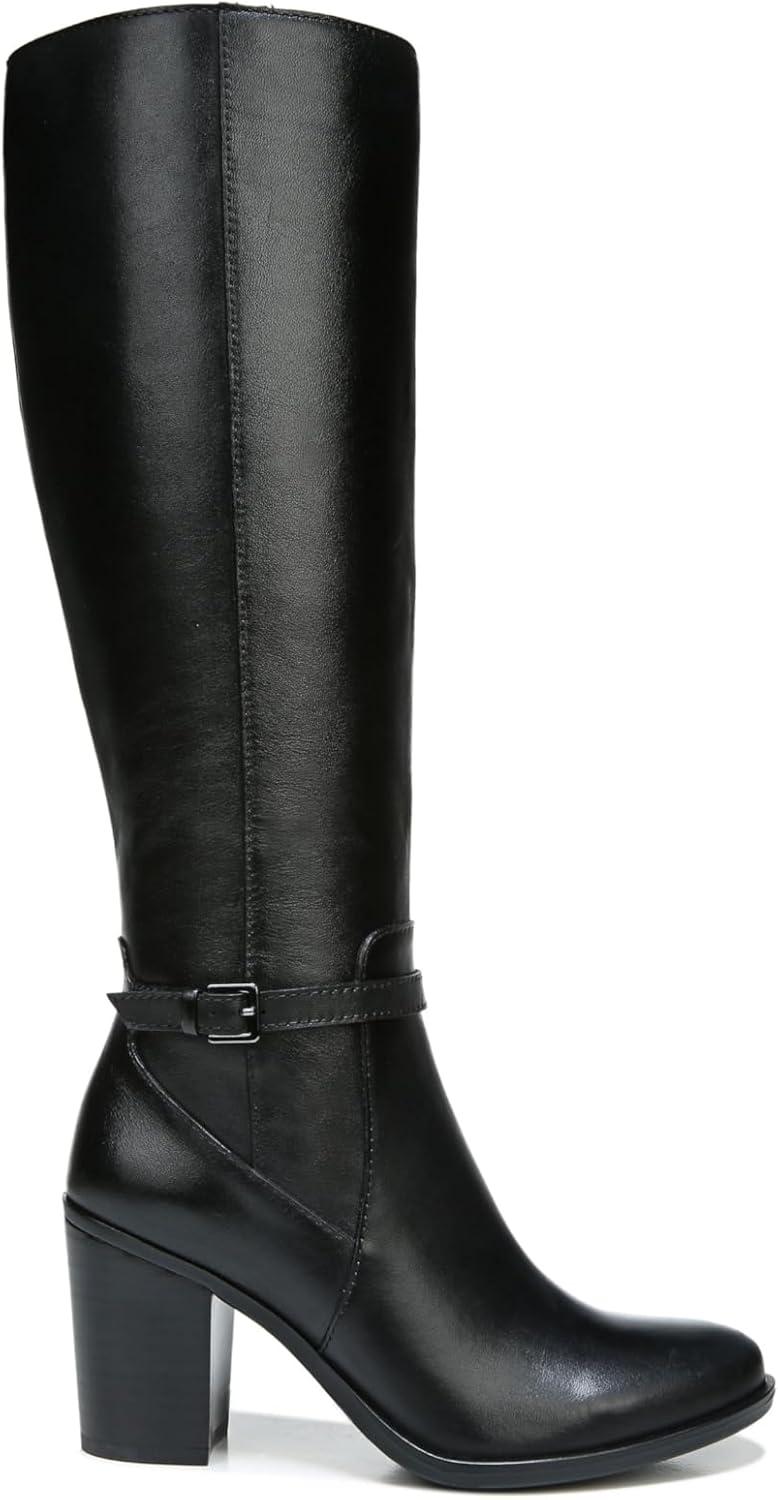 image:imageNaturalizer womens Kalina Extra Wide ShaftBlack Leather