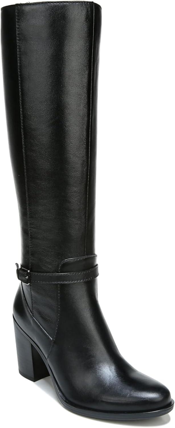 image:imageNaturalizer womens Kalina Extra Wide ShaftBlack Leather