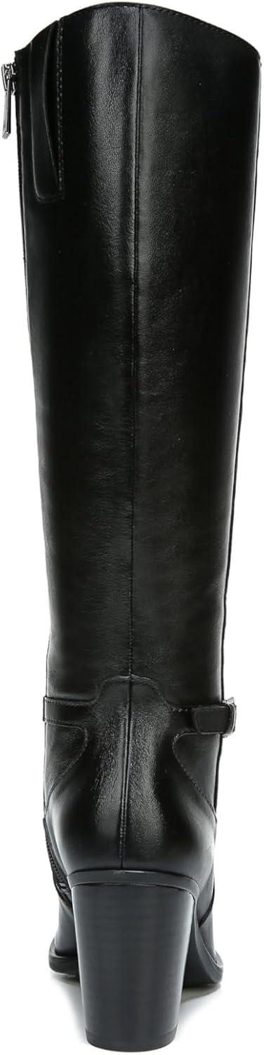 image:imageNaturalizer womens Kalina Extra Wide ShaftBlack Leather