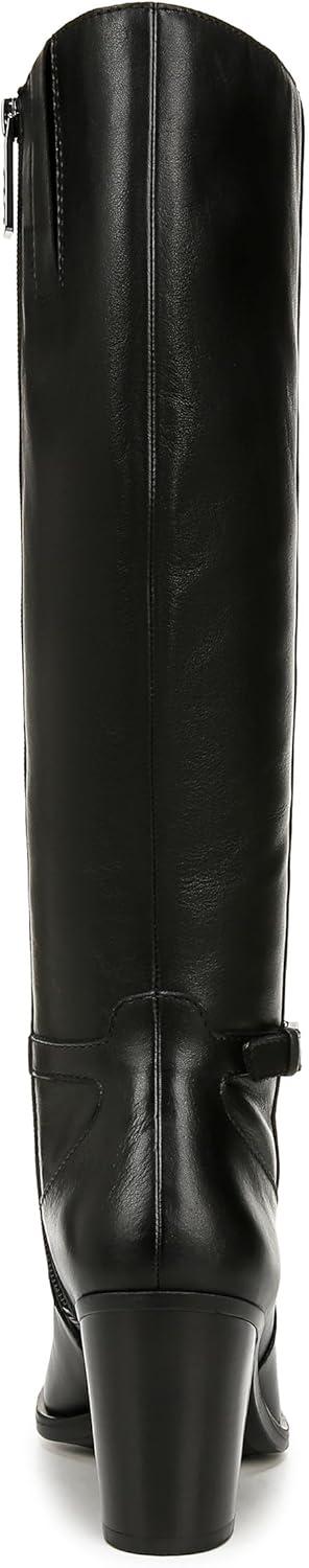 image:imageNaturalizer womens Kalina Extra Wide ShaftBlack Leather Wide Calf