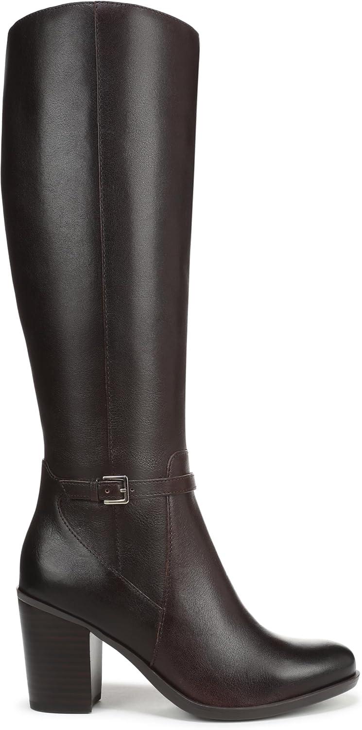 image:imageNaturalizer womens Kalina Extra Wide ShaftDark Brown Leather
