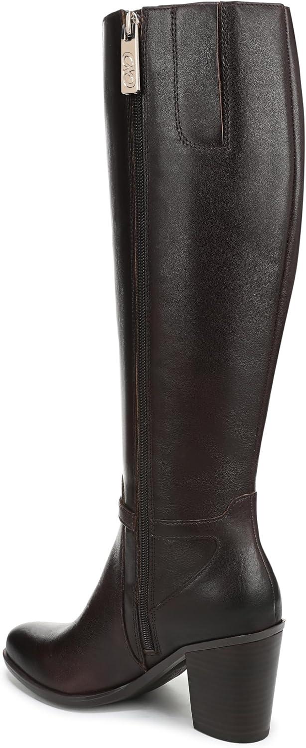image:imageNaturalizer womens Kalina Extra Wide ShaftDark Brown Leather