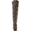 Anne Klein Women’s Beth Knee High Boot(Natural/Snake)