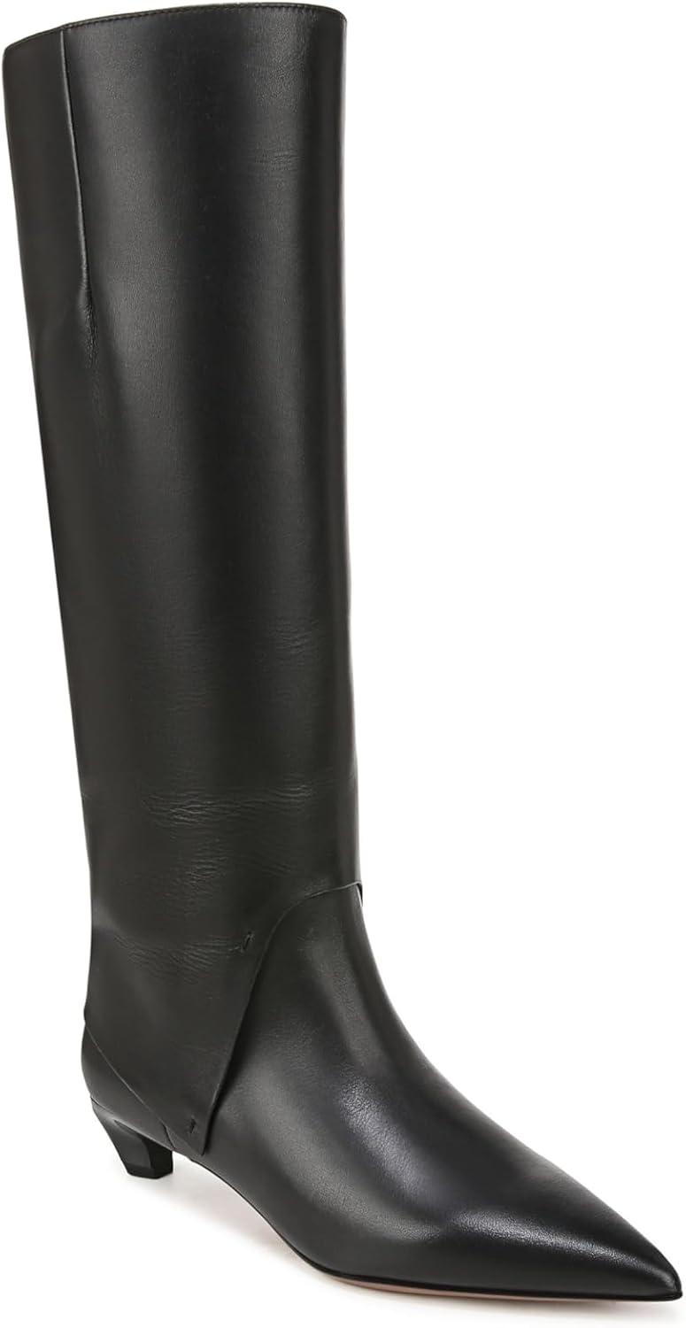 image:imageFranco Sarto Womens Andria High Shaft Boots KneeBlack Leather