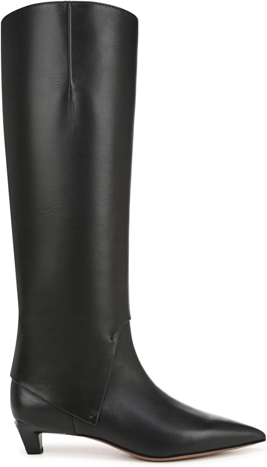image:imageFranco Sarto Womens Andria High Shaft Boots KneeBlack Leather