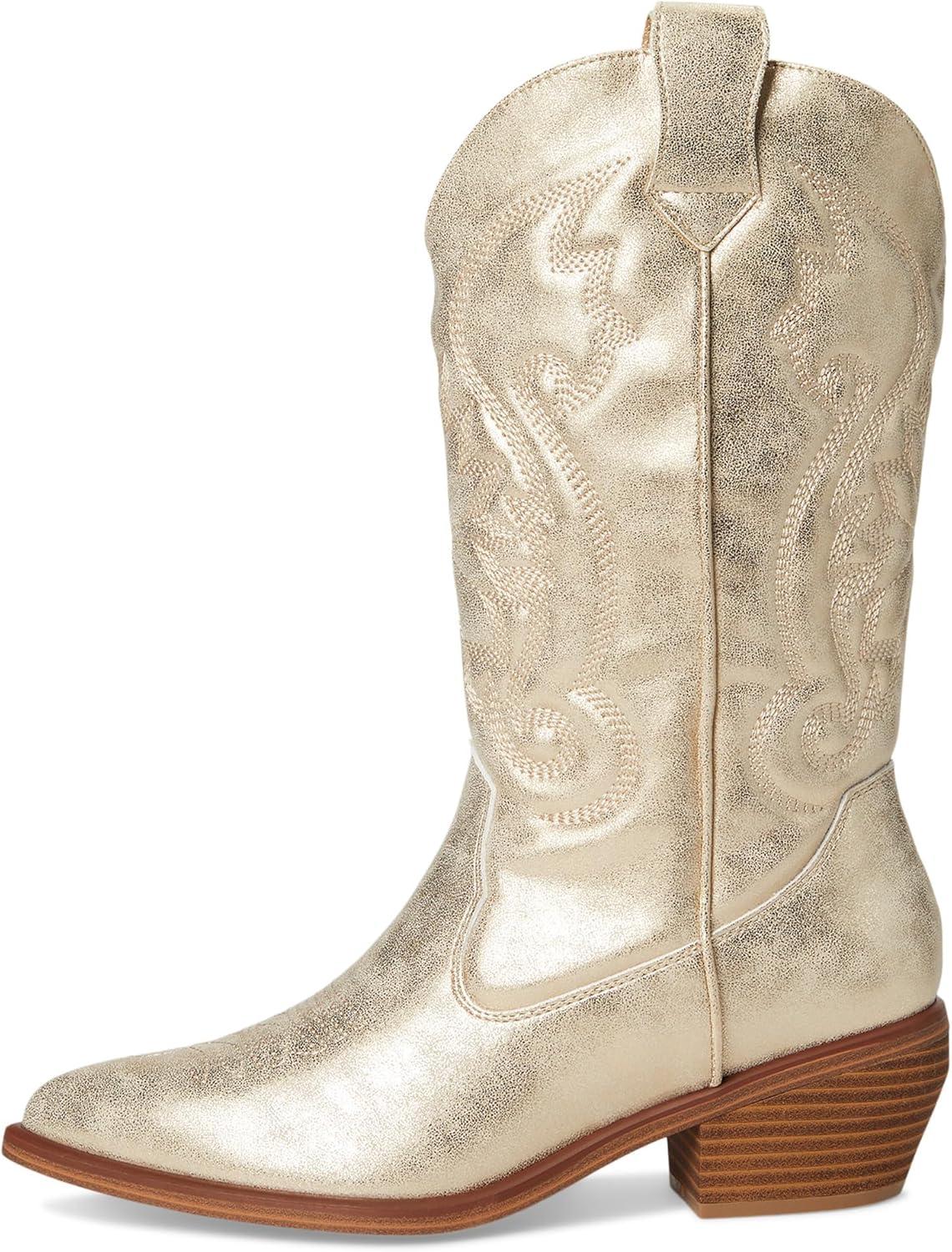 image:imageMIA Womens Kelsha Western BootGold