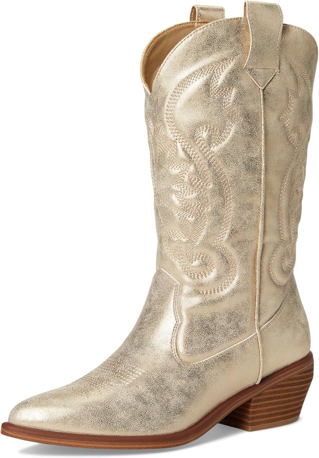 image:imageMIA Womens Kelsha Western BootGold
