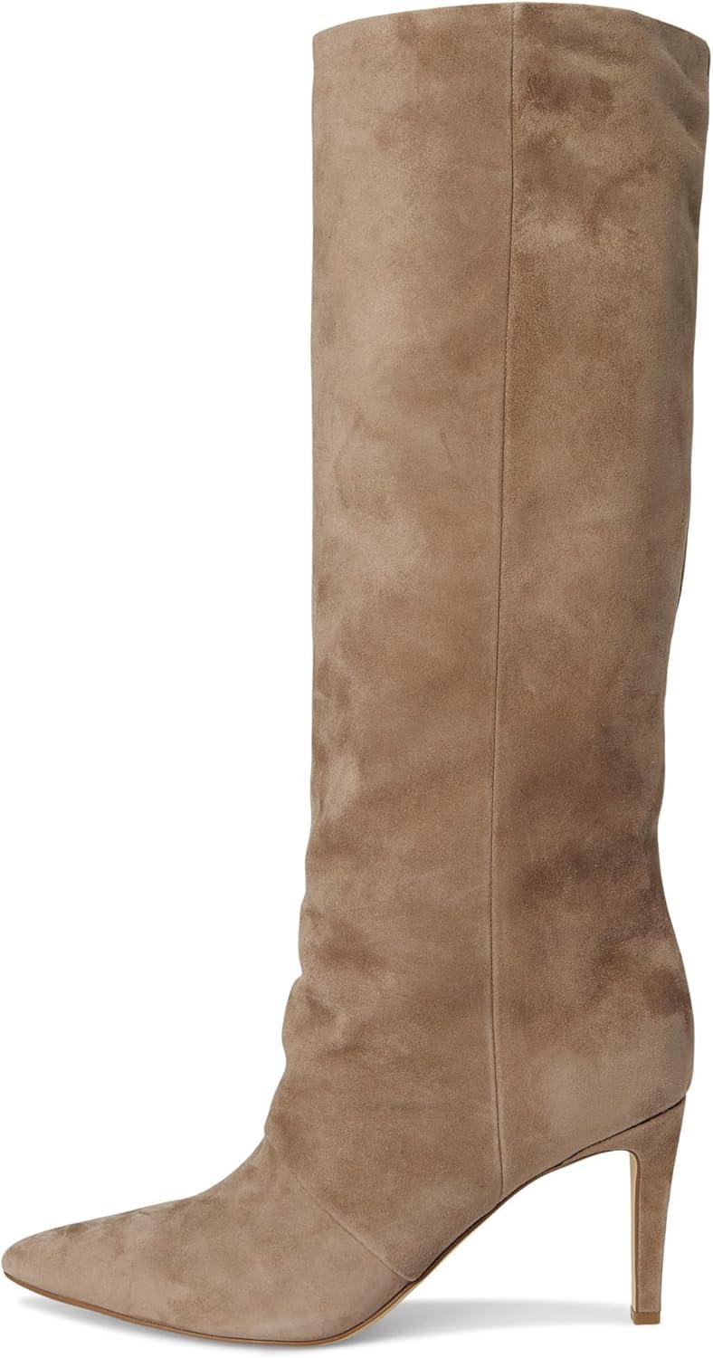image:imageMarc Fisher Womens Narysa Knee High BootLight Natural Suede