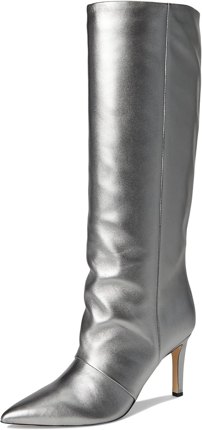 image:imageMarc Fisher Womens Narysa Knee High BootPewter Leather