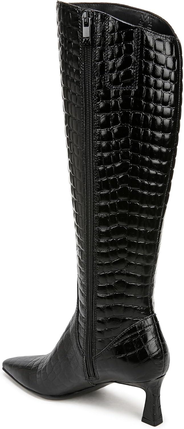 image:imageNaturalizer womens Deesha Pointed Toe Tall BootBlack Croco