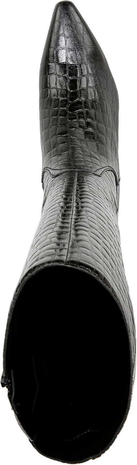 image:imageNaturalizer womens Deesha Pointed Toe Tall BootBlack Croco