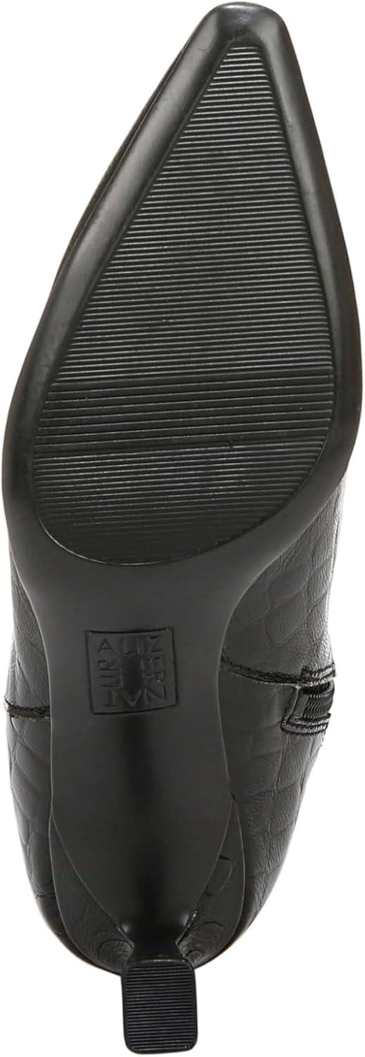 image:imageNaturalizer womens Deesha Pointed Toe Tall BootBlack Croco Narrow Calf
