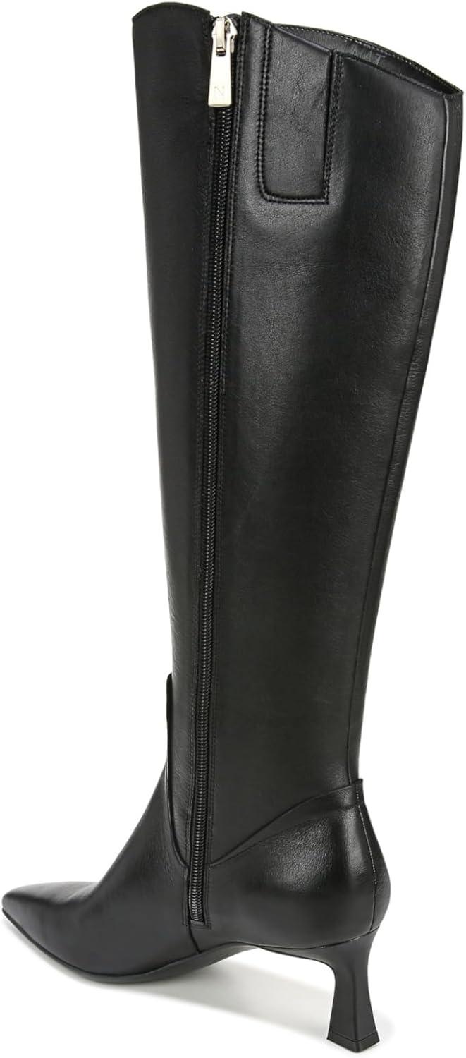 image:imageNaturalizer womens Deesha Pointed Toe Tall BootBlack Leather