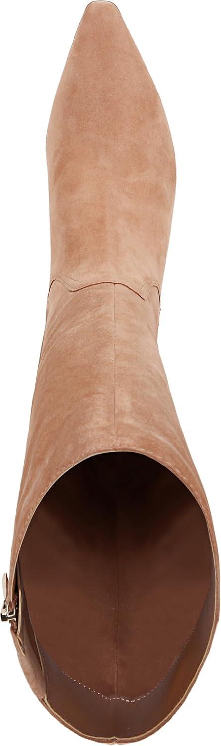 image:imageNaturalizer womens Deesha Pointed Toe Tall BootCaf Suede Narrow Calf