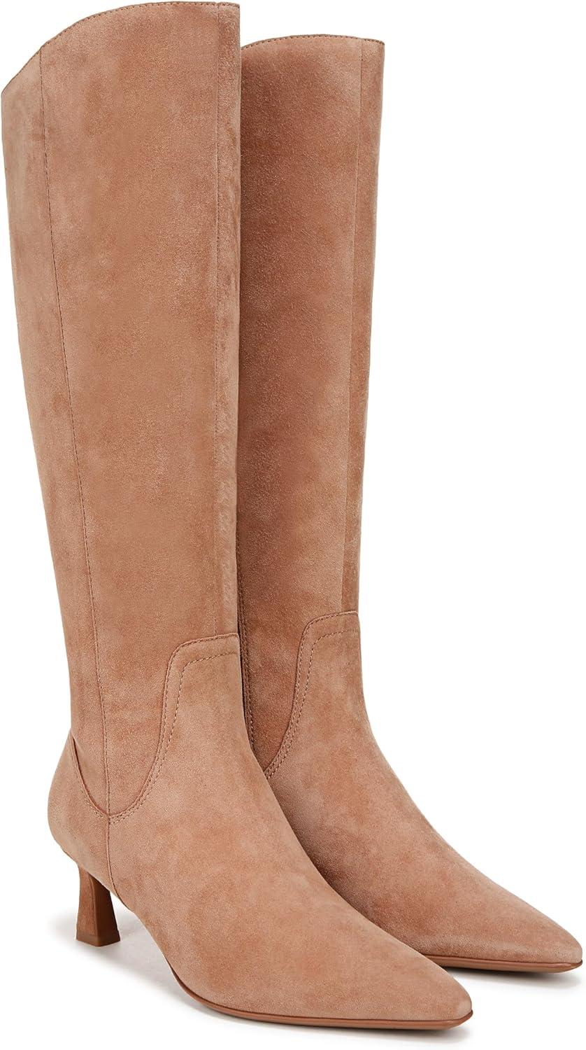 image:imageNaturalizer womens Deesha Pointed Toe Tall BootCaf Suede Narrow Calf