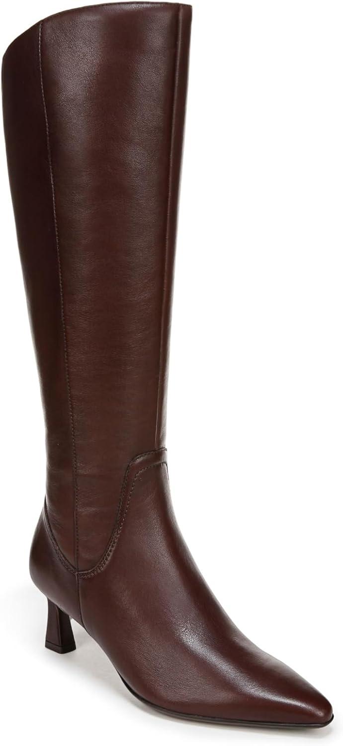 image:imageNaturalizer womens Deesha Pointed Toe Tall BootChocolate Brown Leather