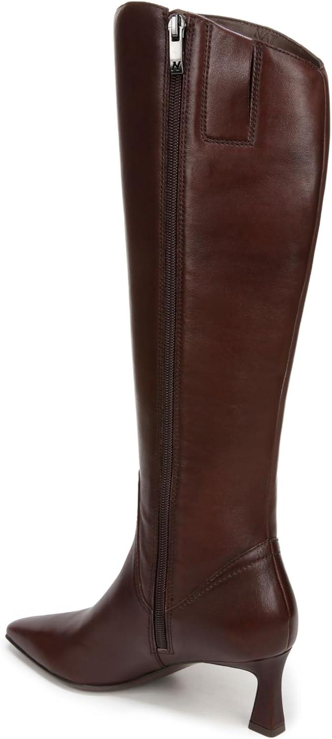 image:imageNaturalizer womens Deesha Pointed Toe Tall BootChocolate Brown Leather