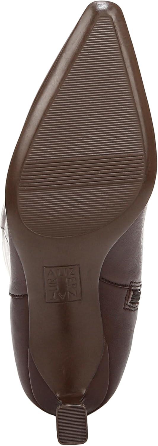 image:imageNaturalizer womens Deesha Pointed Toe Tall BootChocolate Brown Leather Wide Calf