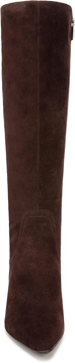 image:imageNaturalizer womens Deesha Pointed Toe Tall BootMahogany Brown Suede Narrow Calf