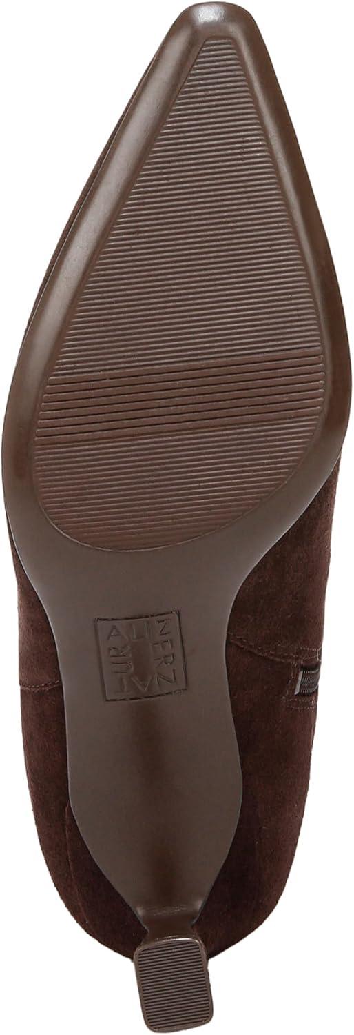 image:imageNaturalizer womens Deesha Pointed Toe Tall BootMahogany Brown Suede Wide Calf