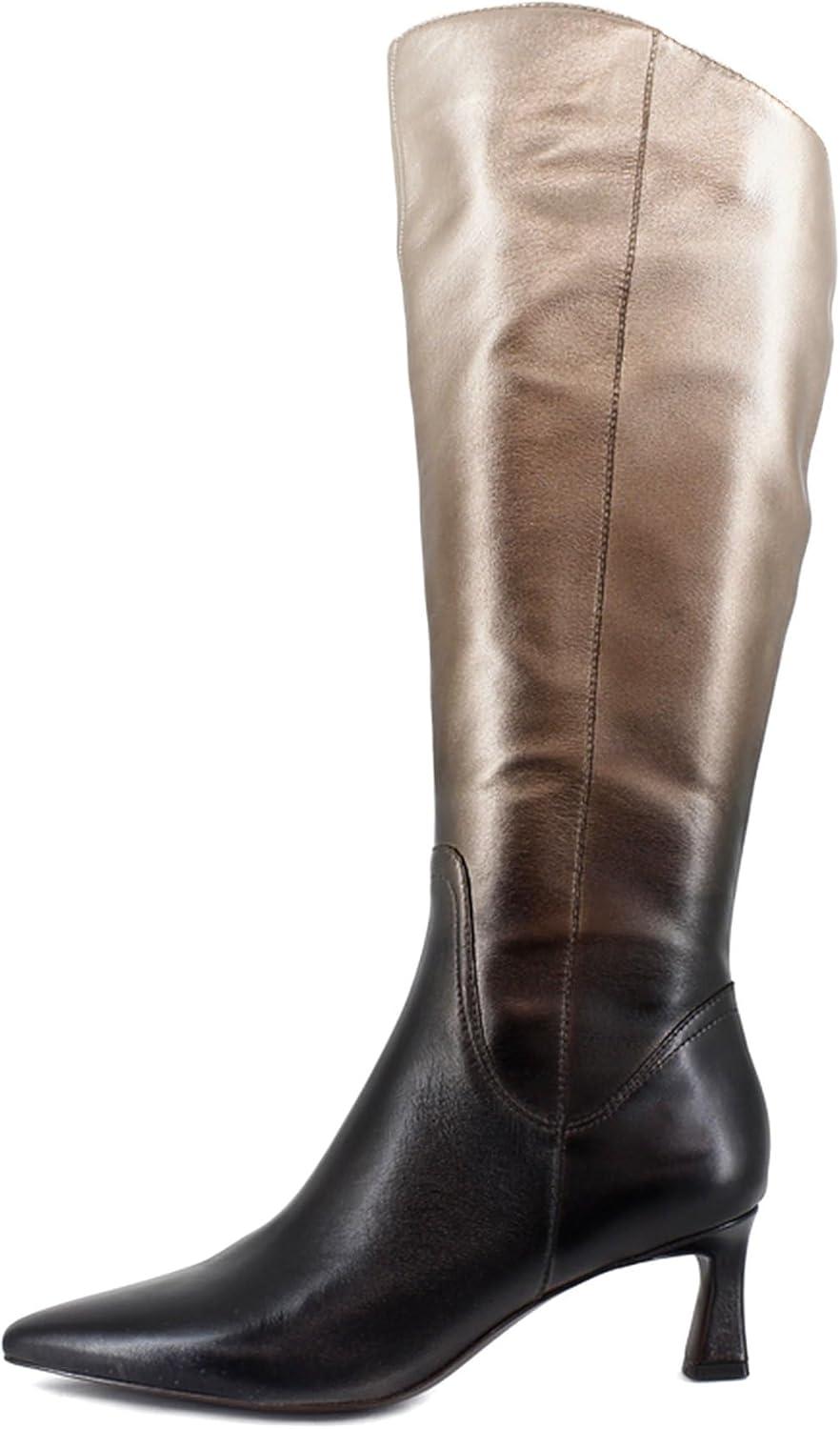 image:imageNaturalizer womens Deesha Pointed Toe Tall BootUnity Metallic Leather