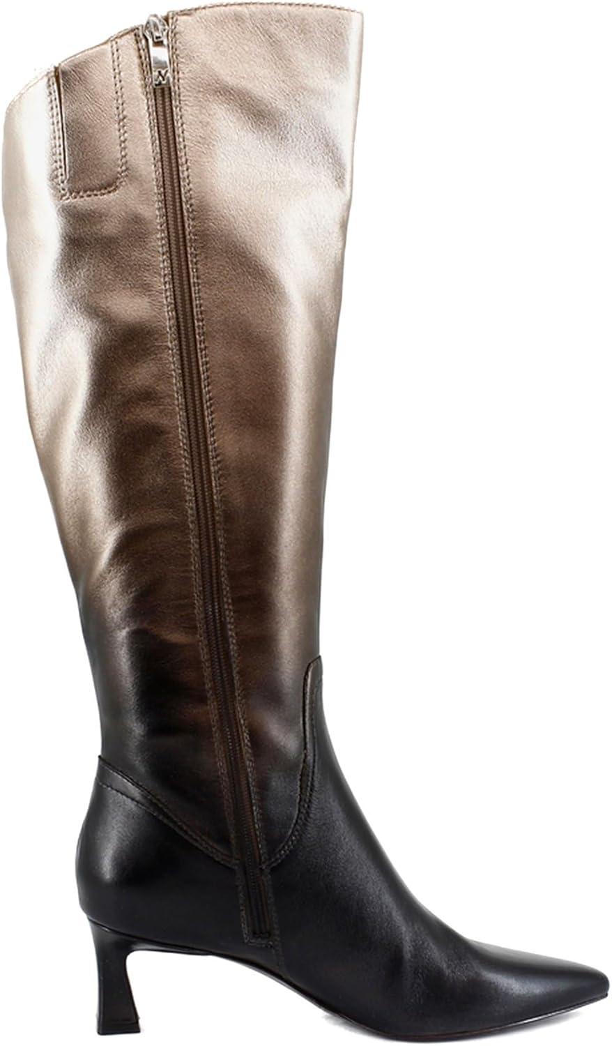 image:imageNaturalizer womens Deesha Pointed Toe Tall BootUnity Metallic Leather