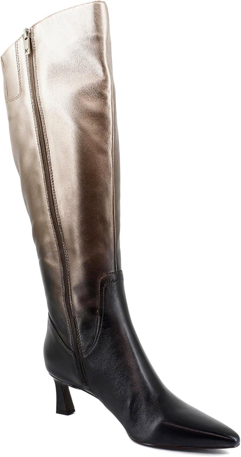 image:imageNaturalizer womens Deesha Pointed Toe Tall BootUnity Metallic Leather