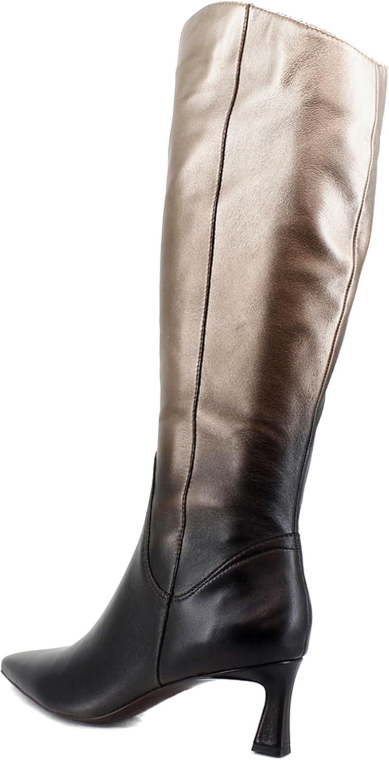 image:imageNaturalizer womens Deesha Pointed Toe Tall BootUnity Metallic Leather